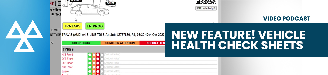 Ep.108 Vehicle Health Check Sheets