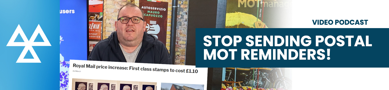 Ep. 84 Stop Sending Postal MOT Reminders